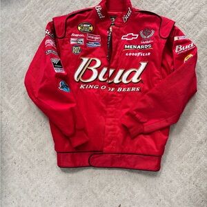 Chase Authentics Red Bud Racing Jacket with Sponsor Patches
